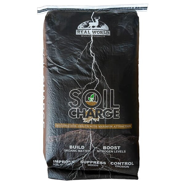 Real World Wildlife Products Soil Charge 1/2 Acre, 40lb Bag SOIL-CHARGE-40LB - Real World Wildlife Products
