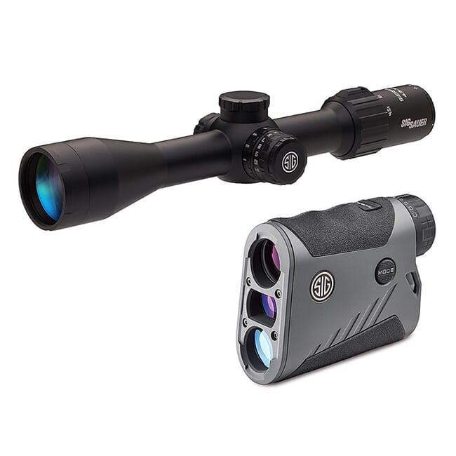 Sig Sauer BDX Combo Kit, Kilo1600BDX LRF and Sierra3BDX Rifle Scope, 4.5-14x44mm SOK16BDX03