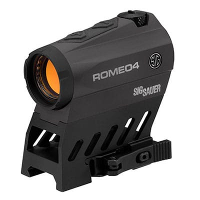 Sig Sauer Romeo4B 1x20mm 2 MOA Red Dot with Circle Dot Red Dot Sight SOR41101 - Sig Sauer
