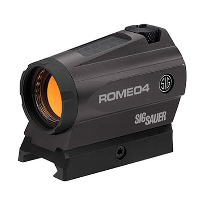 Sig Sauer Romeo4C 1x20mm 2 MOA Solar Red Dot with Circle Dot Red Dot Sight SOR41201 - Sig Sauer