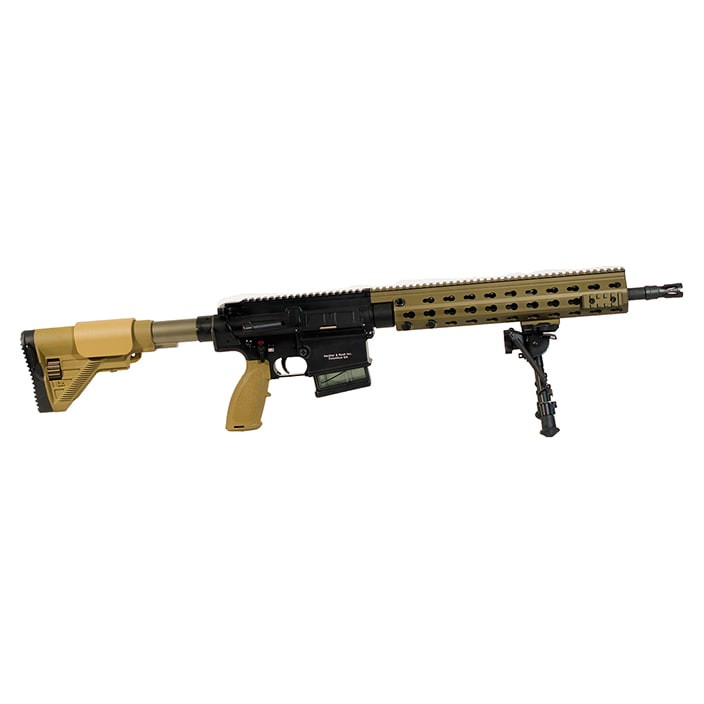HK MR 762 Long Range Package. Rifle only with 200 rds through it. Very minor marks on rifle. UA1450 - USED/MISC
