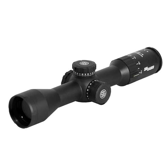 Sig Sauer Whiskey5 2-10x42 30mm Illum Hellfire Quadplex Black Scope SOW52011 - Sig Sauer