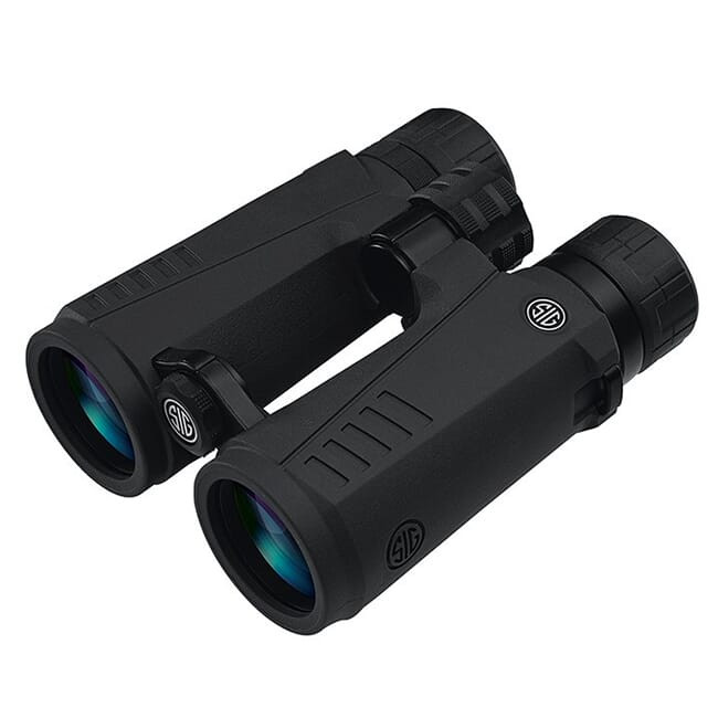 Sig Sauer ZULU5 12x42mm, HD Lens, Open Bridge, Black Binocular SOZ52122 - Sig Sauer