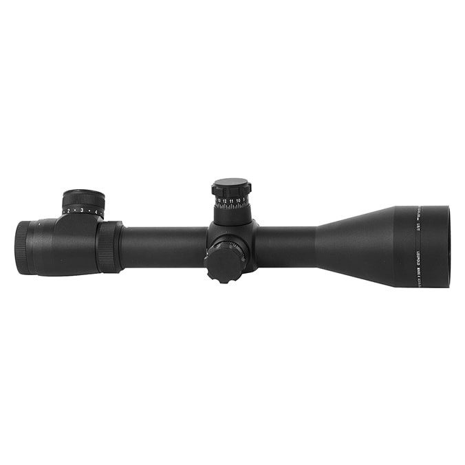 Leupold Mark 4 LRT 4-5-14x50 Rifle Scope 30mm Tube M1 Illum Mil Dot 67955, Light ring marks - UA1540 - USED/MISC