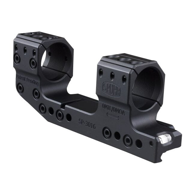 Spuhr Cantilever Unimount 30mm 0MIL/0MOA 1.5" Picatinny Scope Mount SP-3016 - Spuhr