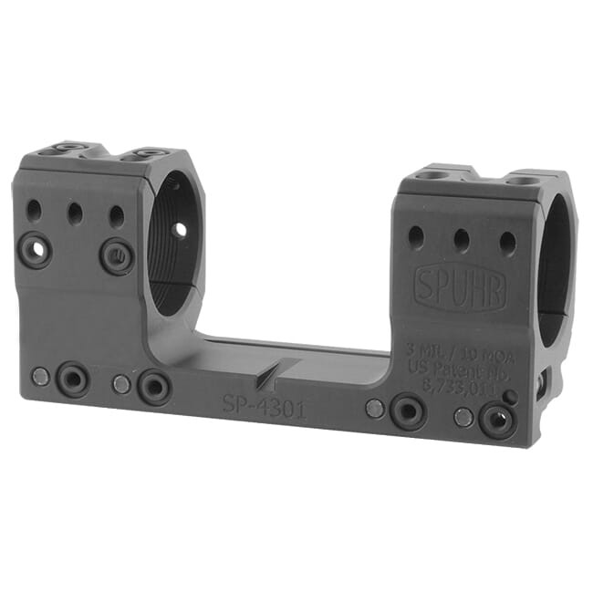 Spuhr Unimount 34mm 3MIL/10.3MOA 1.18" Picatinny Scope Mount SP-4301 - Spuhr
