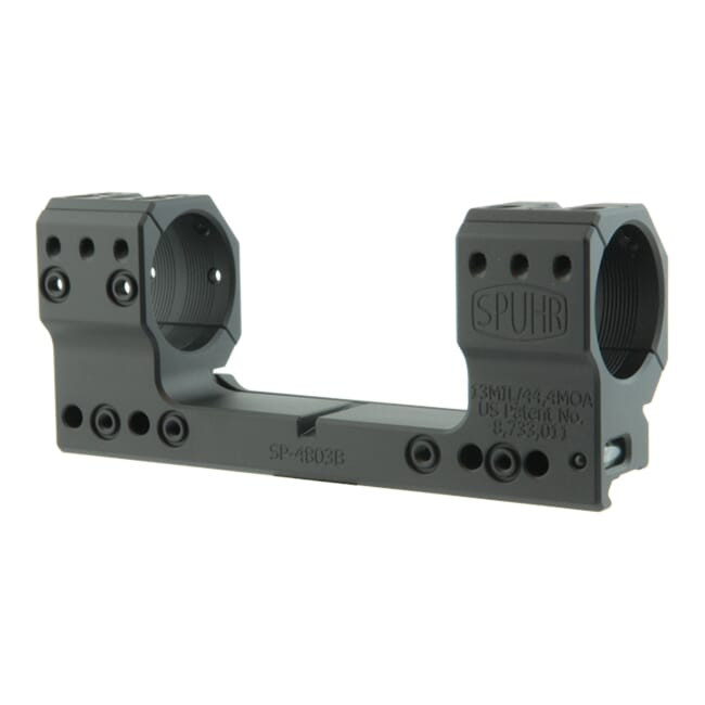 Spuhr Unimount 34mm 11.6MIL/40MOA 1.5" Picatinny Scope Mount for Scopes w/ Extended Erector Housings SP-4803B - Spuhr