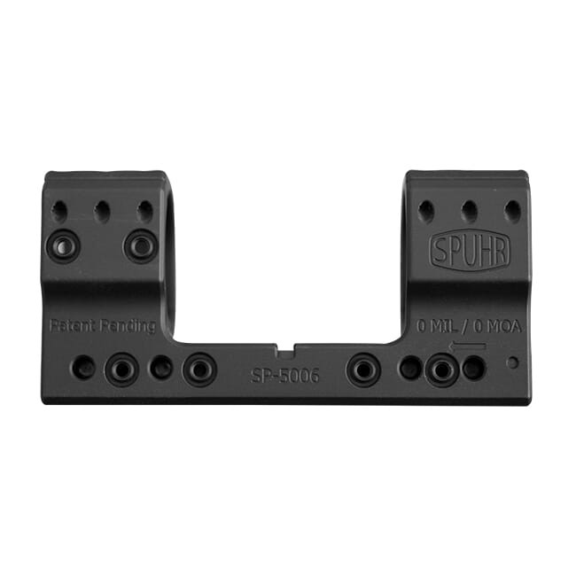 Spuhr Unimount 35mm 0MIL/0MOA 1.35" Picatinny Scope Mount SP-5006 - Spuhr