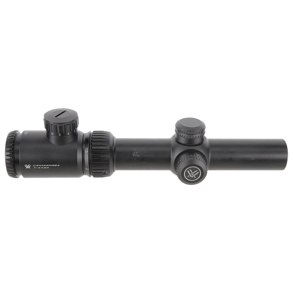Vortex Crossfire II 1-4x24 Riflescope w/V-Brite Reticle MOA CF2-31037 Ring Marks UA2201 - USED/MISC
