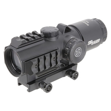Sig Sauer BRAVO5 Battle Sight 5X32mm Horseshoe Dot Illum Reticle SOB53101- Light Marks on Mount - UA2210 - 