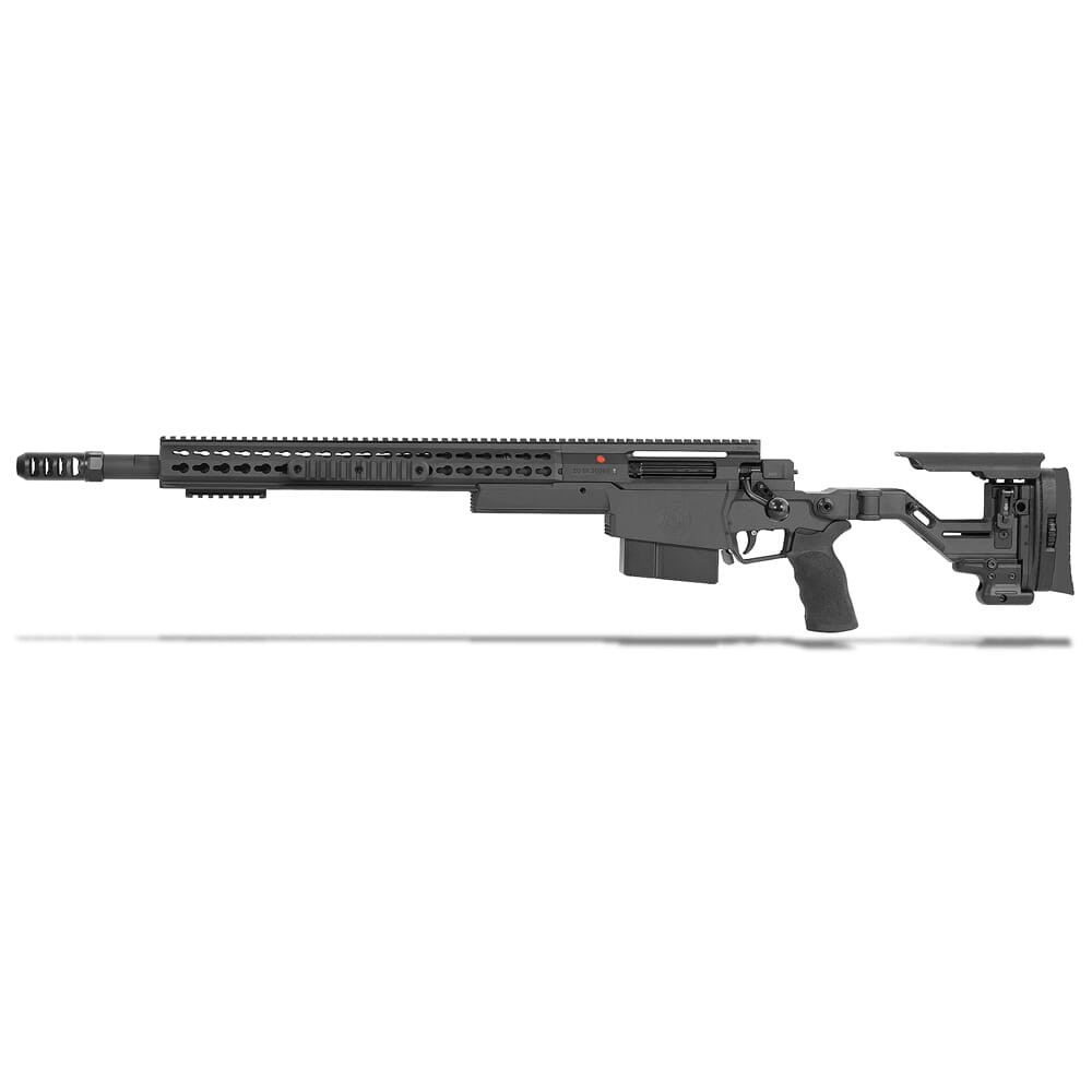 Accuracy International AXSR Folding Left Hand Rifle .338 Lapua Mag Black 20" 3/4"-24 w/Brake SR38L20MLHBL - Accuracy International
