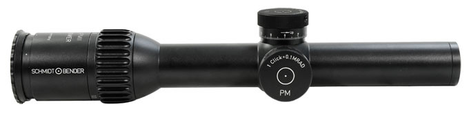 Schmidt Bender PM 1-8x24 ShortDot CC CQB FD1 LT CM CW SFP - Schmidt Bender