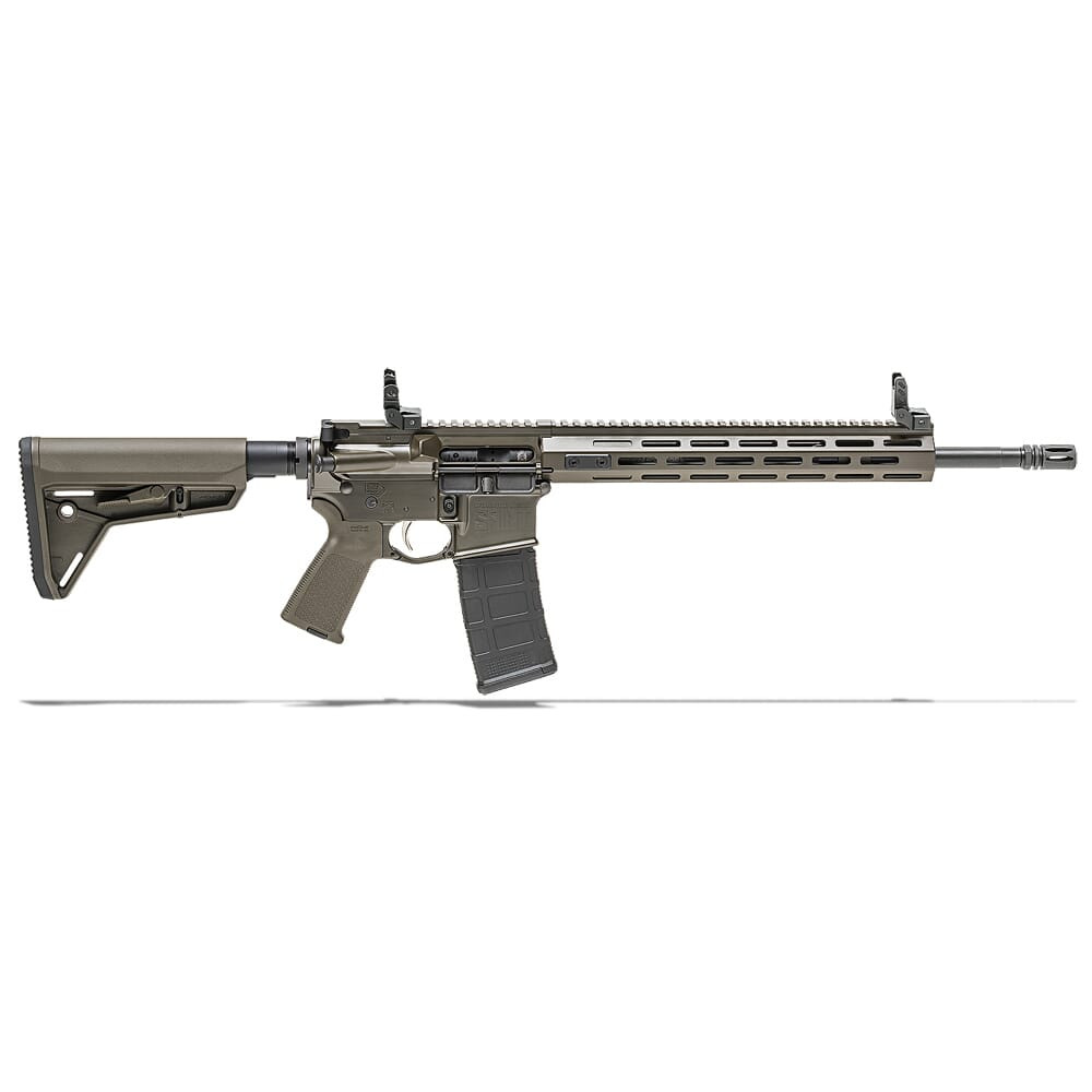Springfield Armory 5.56 FDE SAINT w/ Chrome Moly 16" Barrel w/ FF Handguard, Mid Length Gas System 10-Rd Rifle ST916556FDEFFHLC - Springfield Armory