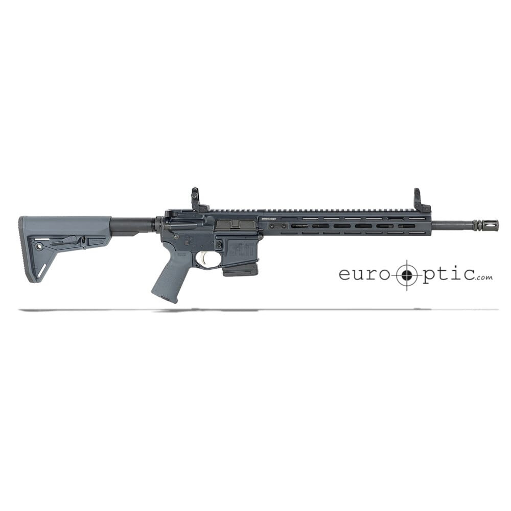 Springfield Armory 5.56 Gray SAINT w/ Chrome Moly 16" Barrel w/ FF Handguard, Mid Length Gas System 10-Rd Rifle ST916556GRYFFHLC - Springfield Armory