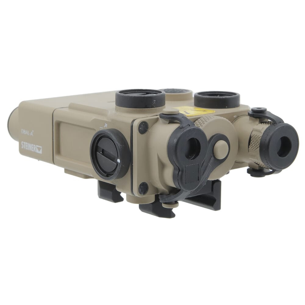 Steiner DBAL-A3, Class IIIa, IR - Class I, Green Laser .7mW Desert 9009 - Mount marks UA3055 - 
