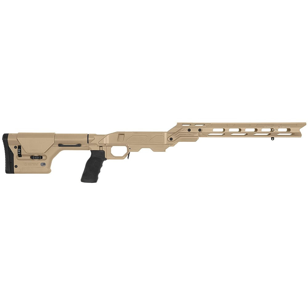 Cadex Defense Field OT Tan Chassis for Remington 700 Short Action DSSF 3.055" Mag. STKFOT-REM-RH-SA-TAN - Cadex Defense