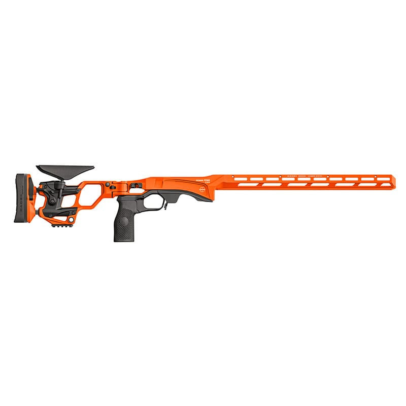 Cadex Defense Strike PRO Rem 700 SA RH Skeleton Folding Hunter Orange Chassis STKPRO-REM-RH-SA-SNAB-ORG - Cadex Defense