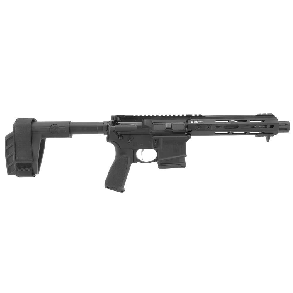 Springfield Armory 5.56 Saint Victor 7.5" Black Pistol w/ Stainless Steel Barrel, 10-Rd STV975556BLC - Springfield Armory