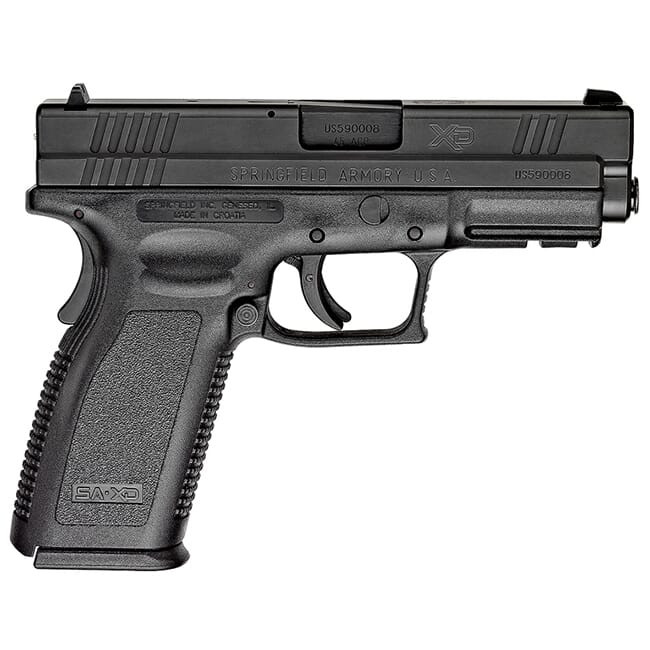 Springfield Armory XD .45 ACP Service 4" Black (W/2 Magazines) Pistol XD9611HC - Springfield Armory