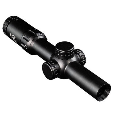 US Optics 1-8x24mm; 30 mm Tube; Digital Red FFP P3G Reticle Riflescope TS-8X P3G - US Optics