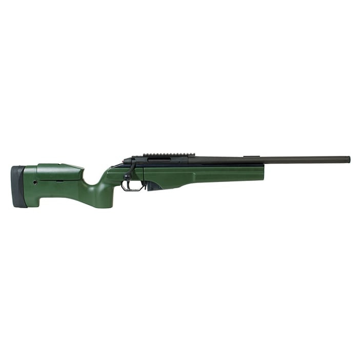 Sako TRG .308 Green 20"in excellent 98% condition - newest version with rail and Sako Optilock Ring Set 1inch Low S180F919. UA1261 - 