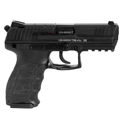 HK P30 V3 DA/SA rear decock no safe lever 9x19 black with 2x 15 round magazines 229710. UA1386 - USED/MISC