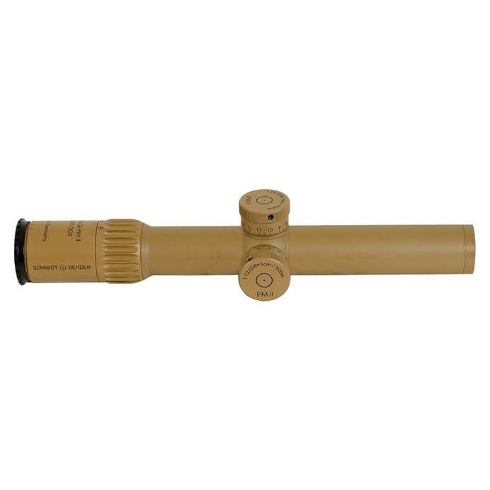 Schmidt Bender PM II 1.5-8x26 Short Dot CQB Reticle .1 MRAD CCW FFP Pantone, Light ring marks - UA1418 - USED/MISC