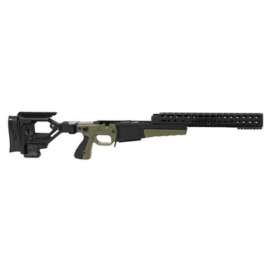 Accuracy International AX AICS Chassis REM 700 SA .308 13" forend tube GREEN/BLACK 26712BL/GR - UA1509