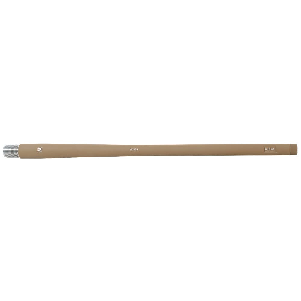 Accuracy International Dark Earth 6.5 Creedmoor 26" 5/8"-24 w/cap AXMC Barrel 1126072DE UA1688 Very light wear mark on the end of the barrel - USED/MISC
