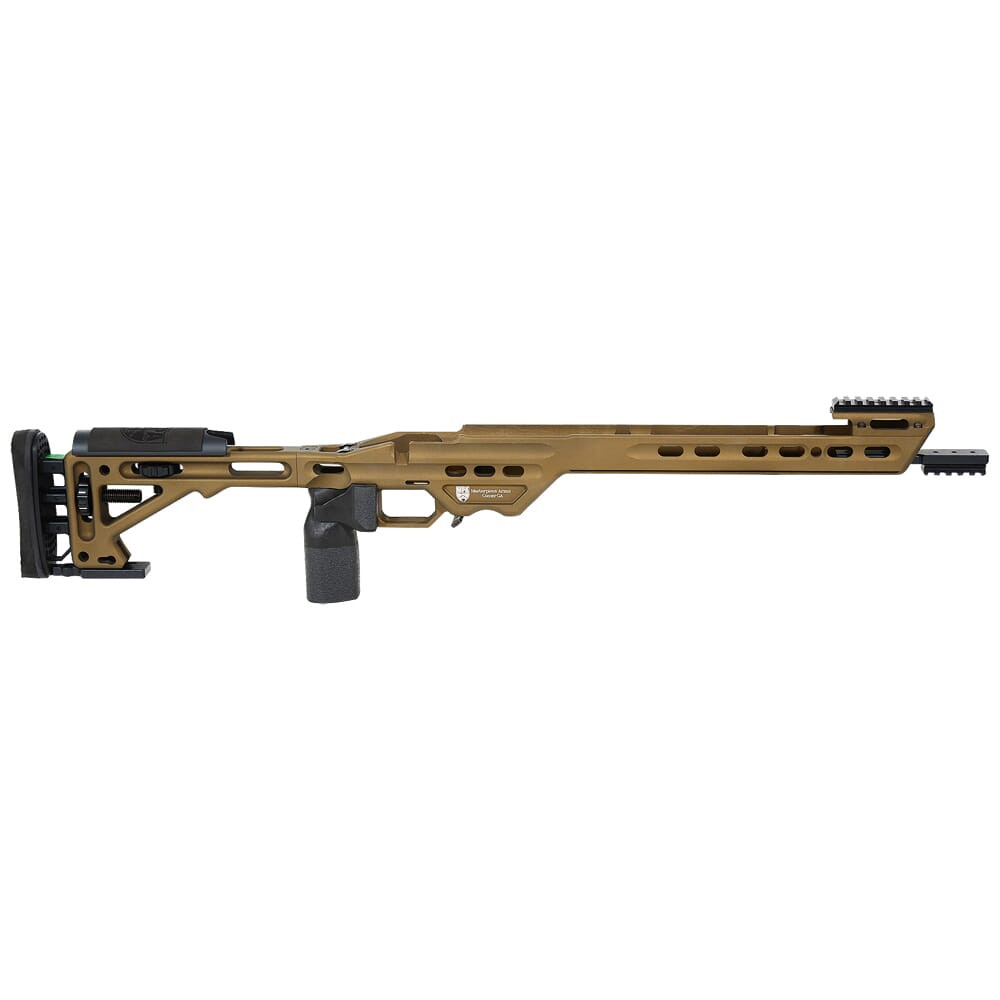 Masterpiece Arms BA Comp Chassis Savage LA RH Burnt Bronze. UA1747 in Desert - USED/MISC