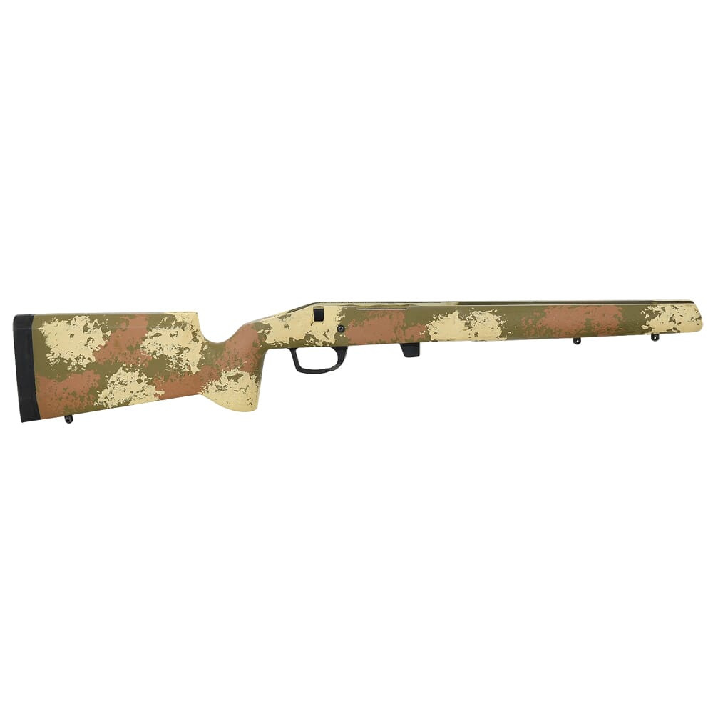 Manners T2 Remington 700 SA DBM Varmint Molded Woodland - 2 front studs Mini-Chassis. UA1767. Small cosmetic defect fore-end - 