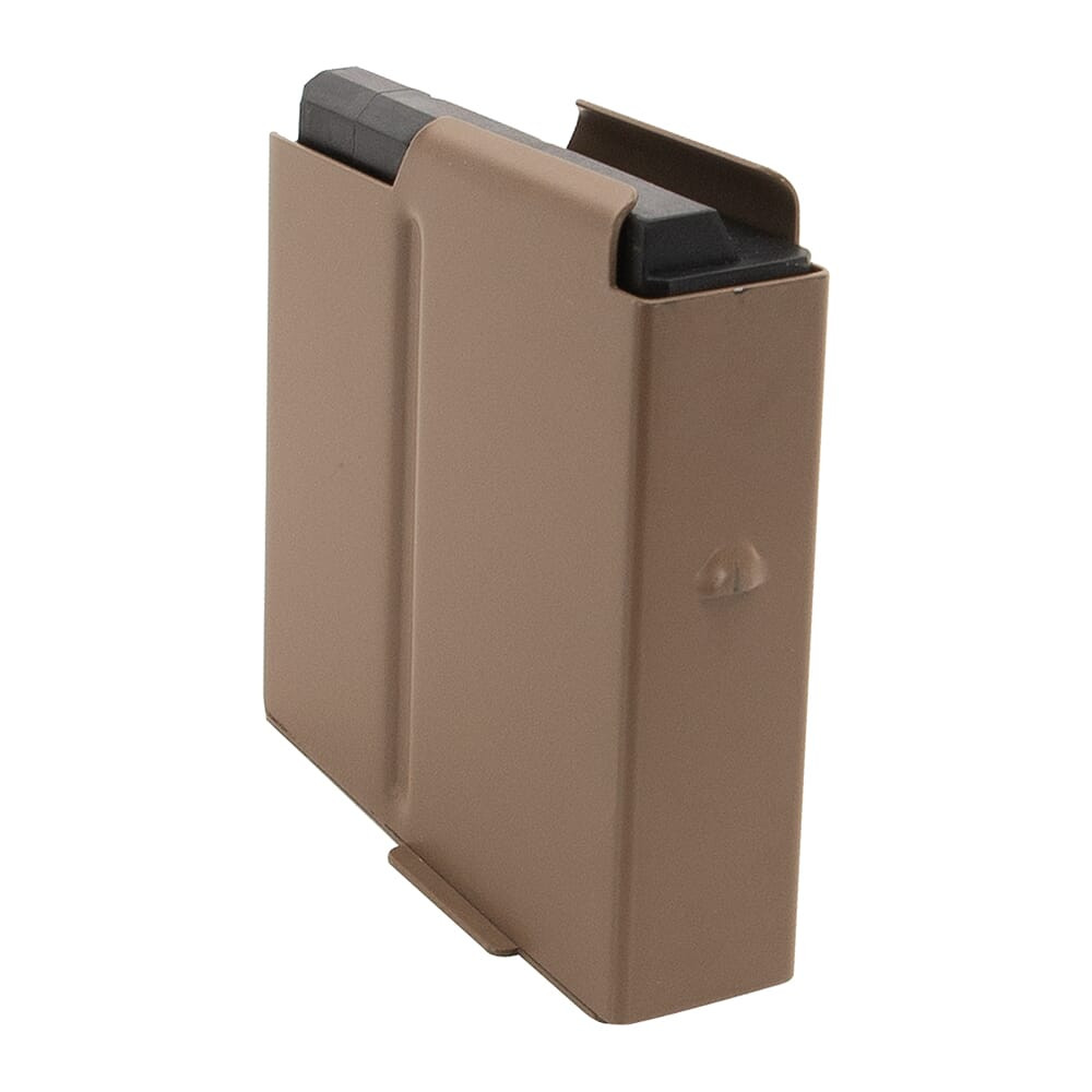 Accuracy International MAGAZINE 10 SHOT 7.62 / .308 AX RIFLE PALE BROWN 6677PB (case qty 48) UA 1942 Minor rub marks - USED/MISC