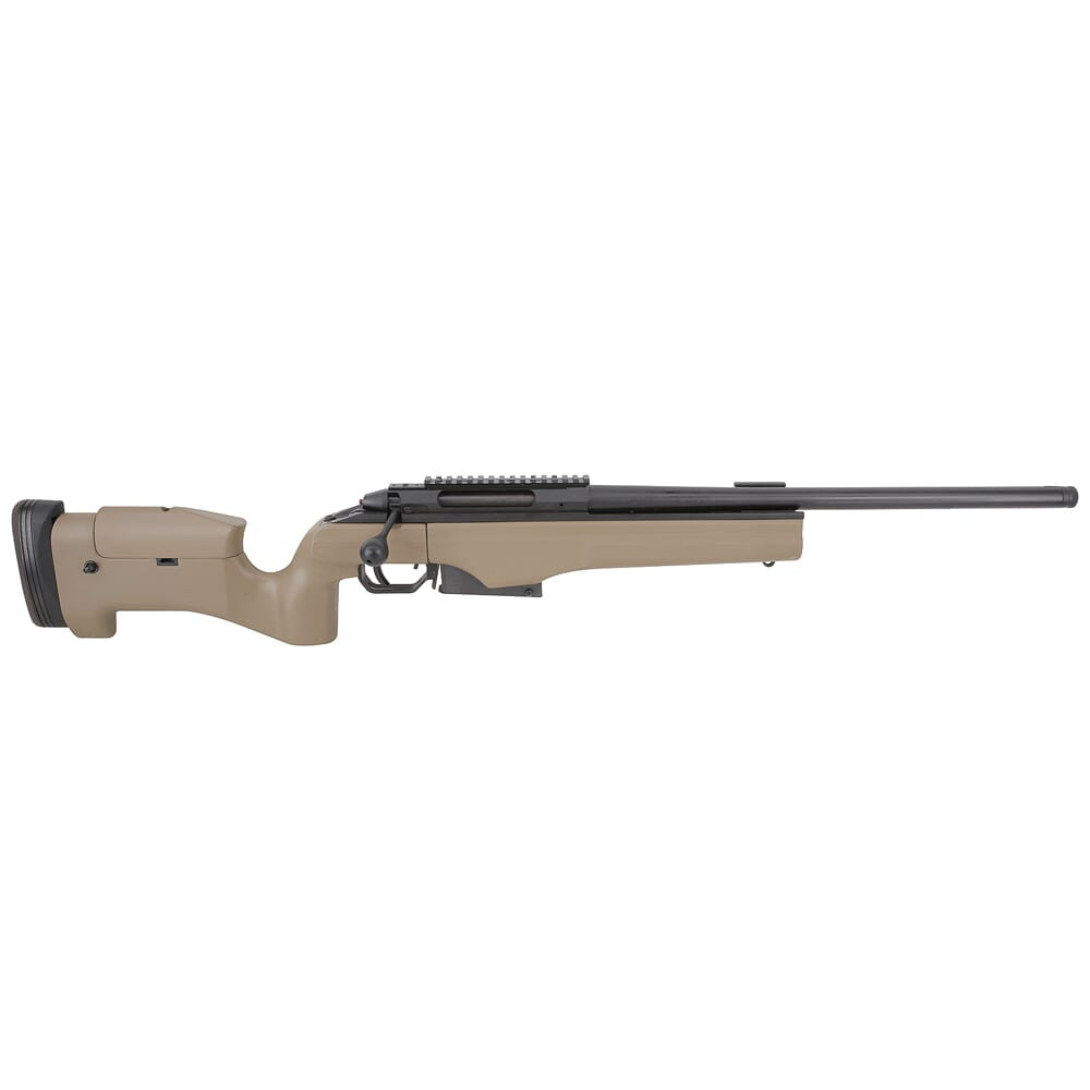 Sako Trg 42 338 Lapua 20" Tan, with extra mag, fitted explorer case, armageddon gear sling, ~340rds of 280gn Barnes LRX ammo custom tuned for this - 