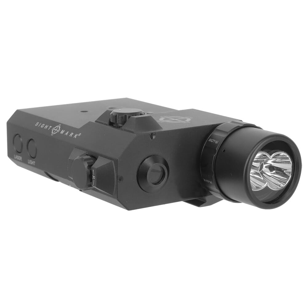 Sightmark LoPro Combo Flashlight (Visible and IR) and Green Laser Sight SM25013 - Shows Signs of Being Mounted UA2425 - 