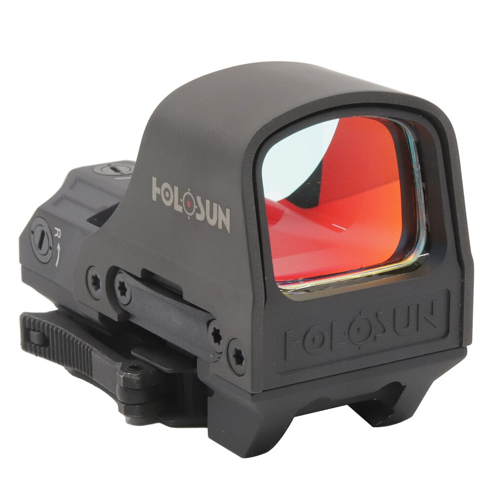 Holosun HS510C Multi-Reticle Circle Dot Open Reflex Sight w/ Solar Failsafe, Shake Awake, and QD Mount HS510C Light Mount Marks UA2908 - 