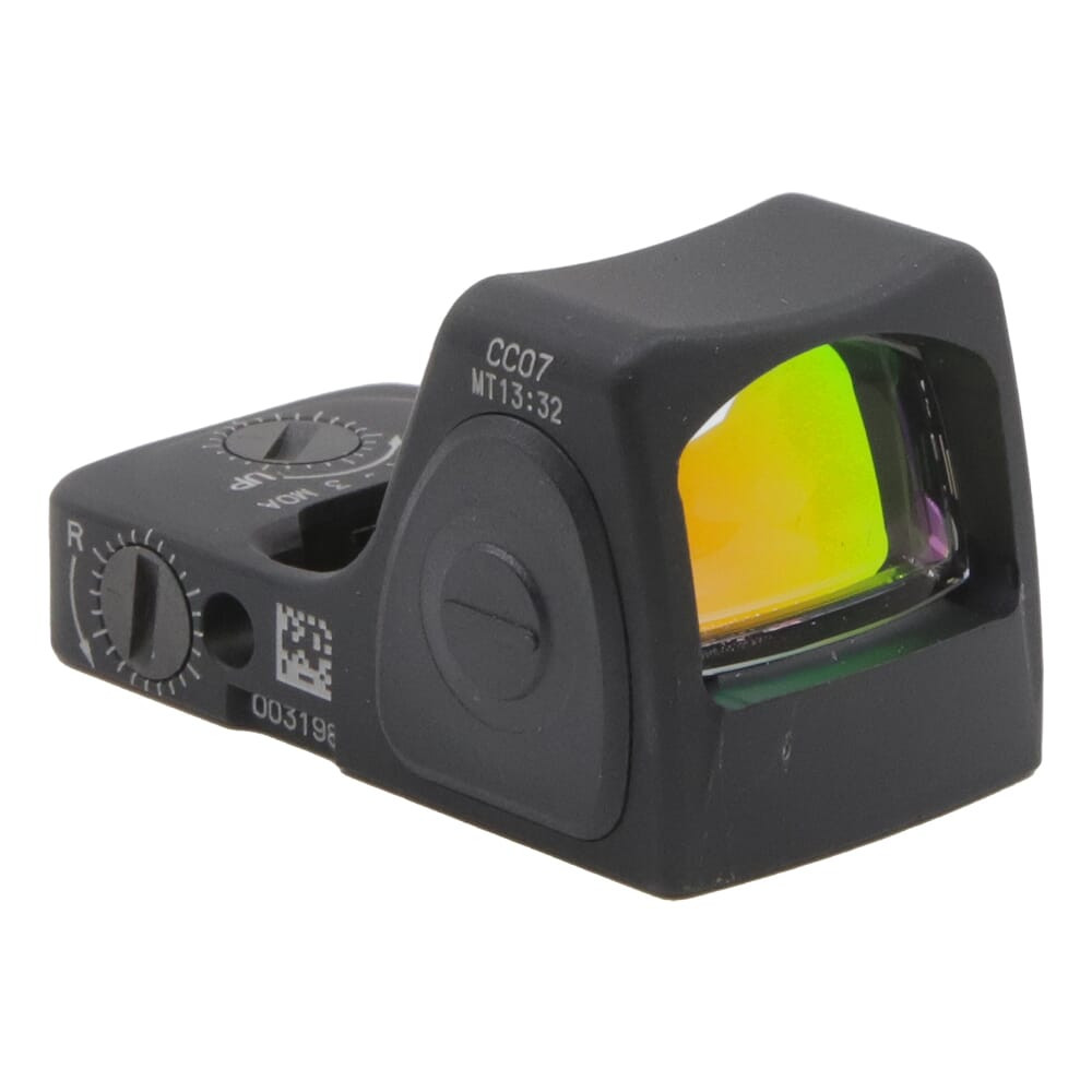 Trijicon RMRcc Sight Adjustable LED 6.5 MOA Red Dot CC07-C-3100002 Tiny Scratch on Metal UA2924 - 