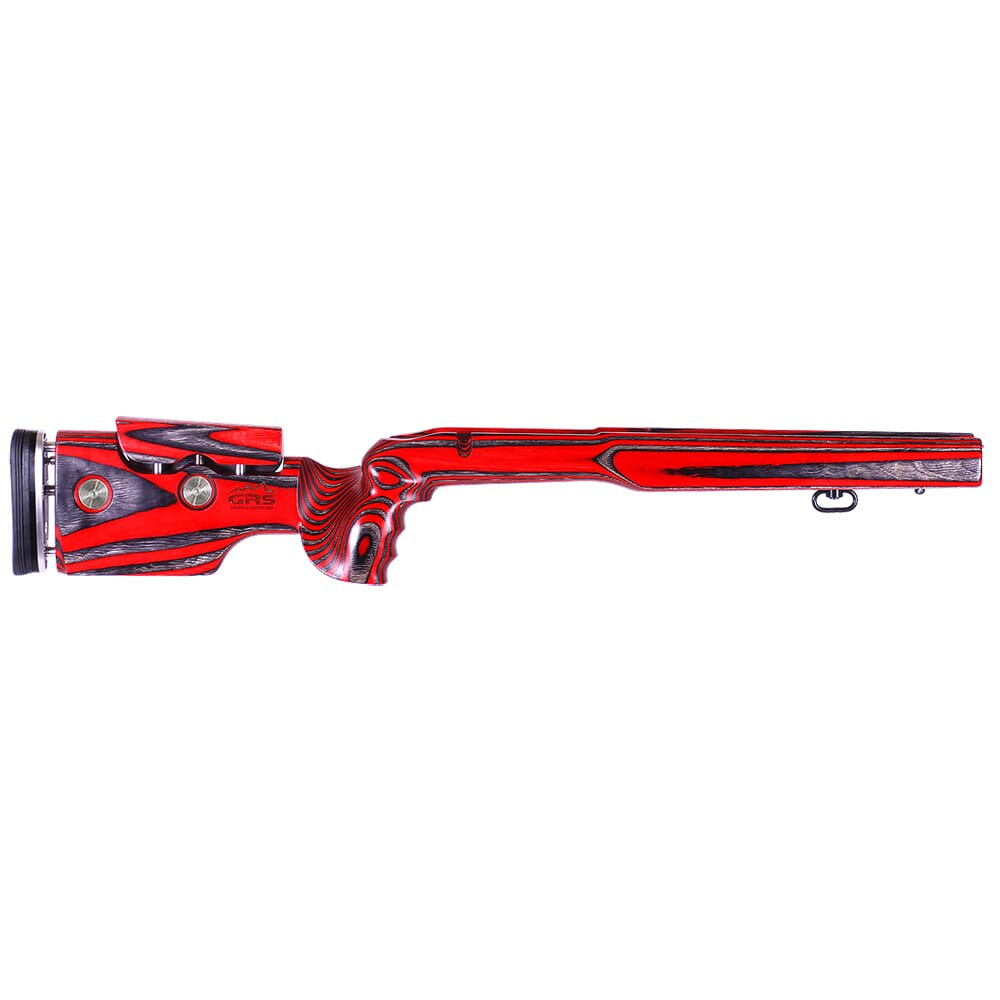 GRS Riflestocks GRS Hybrid Anschutz 1727, Black/Red 104715 - GRS Riflestocks