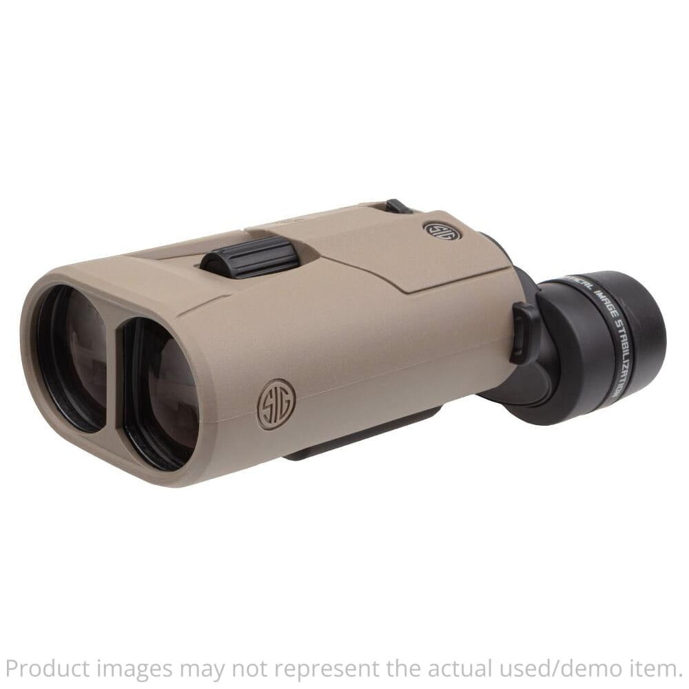 Sig Sauer ZULU6 HDX 20x42mm Image Stabilized Tan Binoculars SOZ6WP20 - Excellent Condition UA6118 - USED/MISC