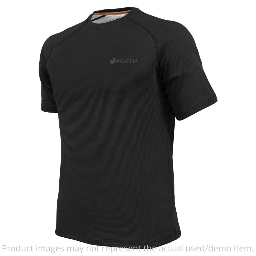 Beretta Tech T-Shirt Black X Large TS851T21450951XL - No Sale Tags - Great Condition UA6177 Top - USED/MISC
