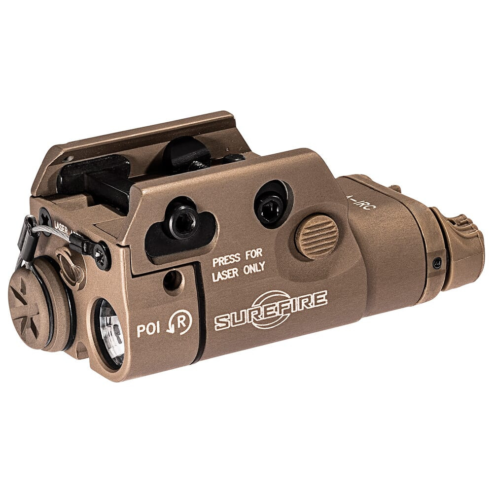 SureFire XC2-A-IRC Ultra-Compact MaxVision 300mW IR Tan Handgun WeaponLight w/ 850nm IR Laser XC2-A-IRC-TN - SureFire
