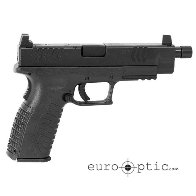 Springfield Armory XD(M) 9MM 4.5" Black Threaded OSP 10-Rd Pistol w/ 3 Sight Bases & Non-Threaded BBL (w/ 2 Magazines) XDMT9459BOSP - Springfield Armory