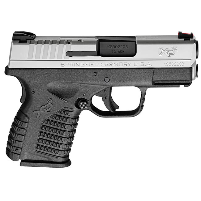 Springfield Armory XD-S .45 ACP 3.3" Bi-Tone (W/2 Magazines) Pistol XDS93345SE - Springfield Armory