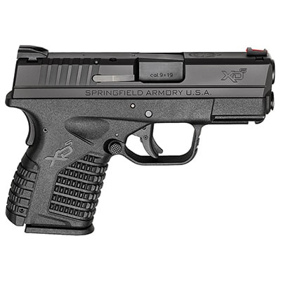 Springfield Armory Springfield XDS 9mm 3.3" blk Essentials MPN XDS9339BE - Springfield Armory