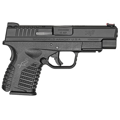 Springfield Armory XD-S .45 ACP 4" Black (W/2 Magazines) Pistol XDS94045BE - Springfield Armory