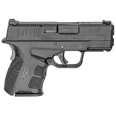 Springfield Armory XDS .45 ACP MOD.2 3.3" Black Fiber Optic Sight w/ 2 Magazines Pistol XDSG93345B - Springfield Armory