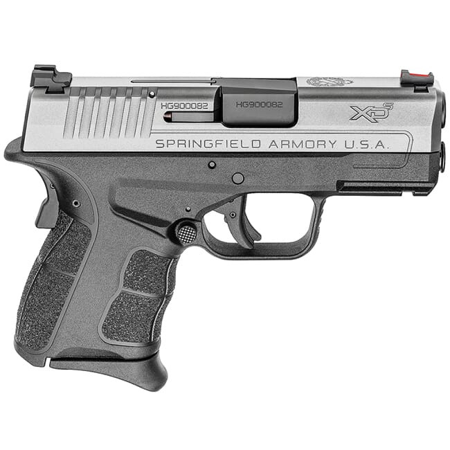 Springfield Armory XDS .45 ACP MOD.2 3.3" Stainless Fiber Optic Sight Pistol (w/ 2 Magazines) XDSG93345S - Springfield Armory