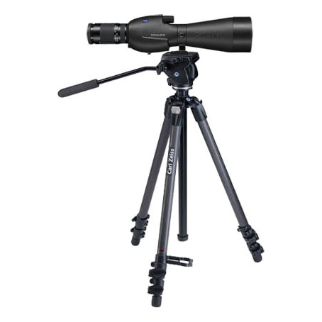 Zeiss Sport Optics Zeiss DiaScope 85 T* FL Straight Spotting Scope w/Variable 20-75x Eyepiece & Carbon Tripod 000000-1900-635 - Zeiss Sport Optics