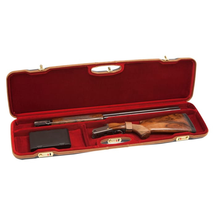 Negrini One Shotgun 36.5" Case Black/Red 1607SLX/4713 in Black Exterior; Red Interior - Negrini