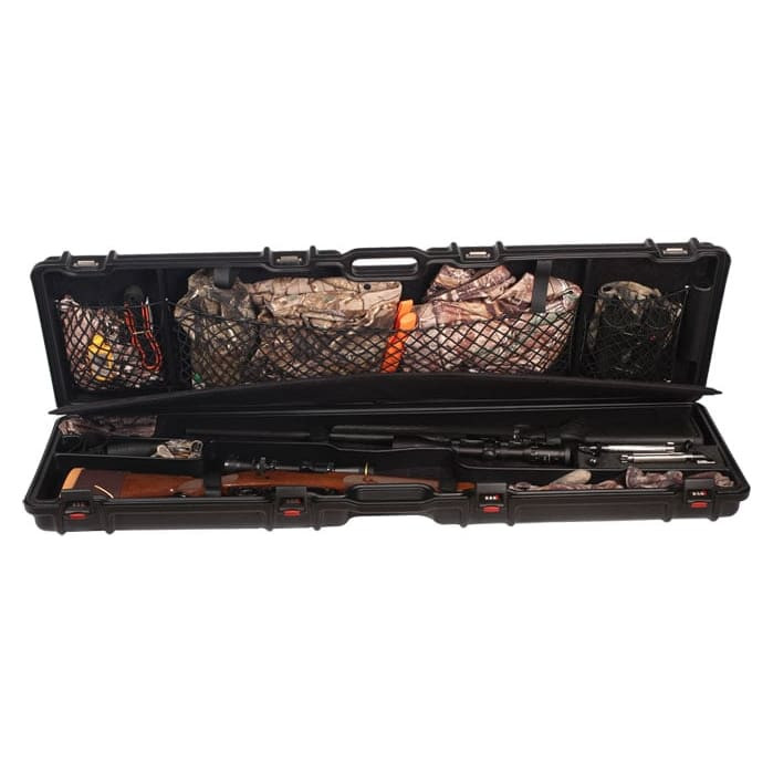 Negrini Two Rifles w/ Scope & Luggage Case 1640/5214 - Negrini