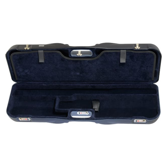 Negrini Deep Two Gun 34-5/8" Case Blue/Blue 1646L-2F/4980 in Blue Exterior; Blue Interior - Negrini